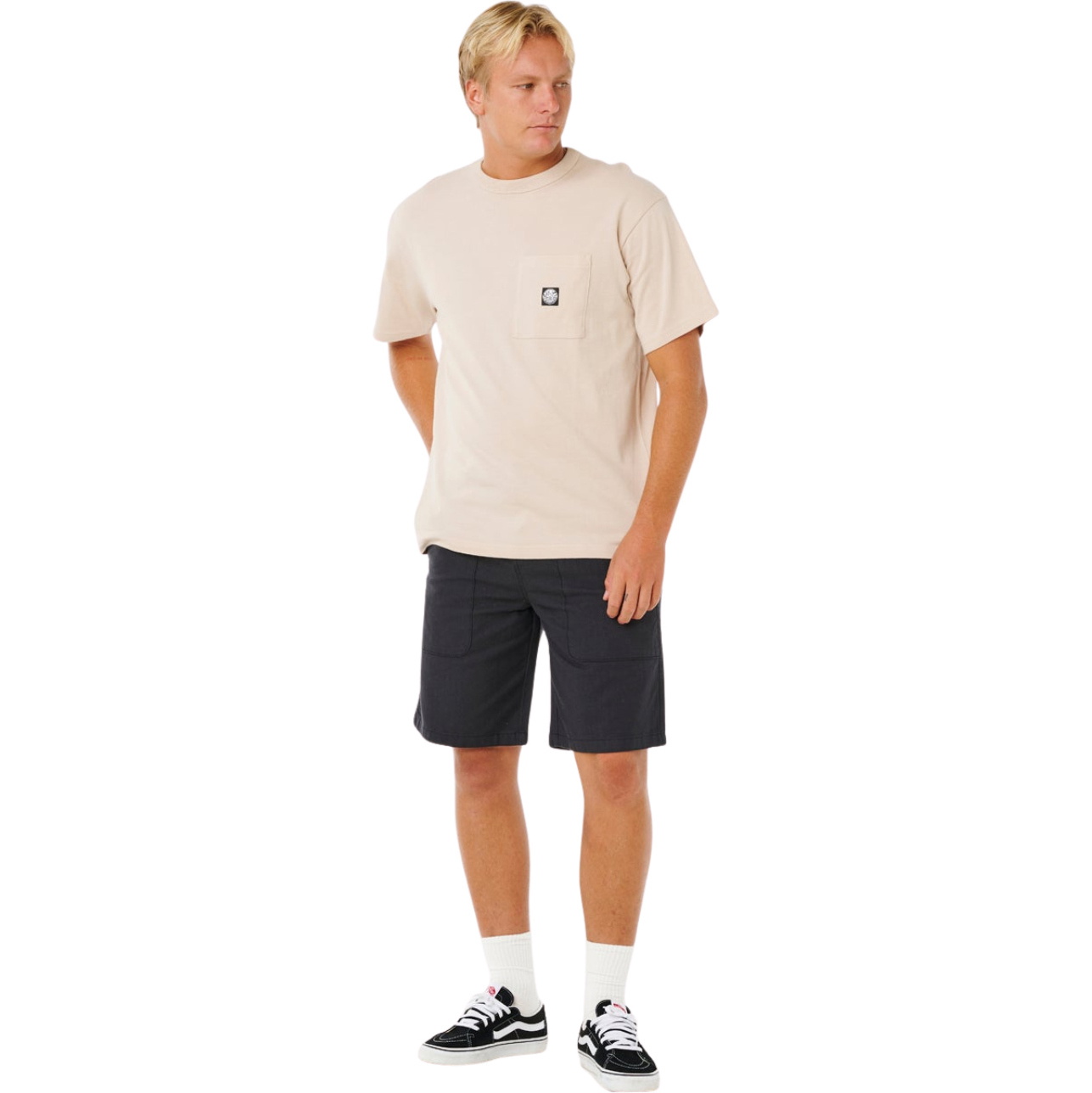 Rip Curl Mens Premium Surf Wettie T-Shirt 105MTE - Vintage White